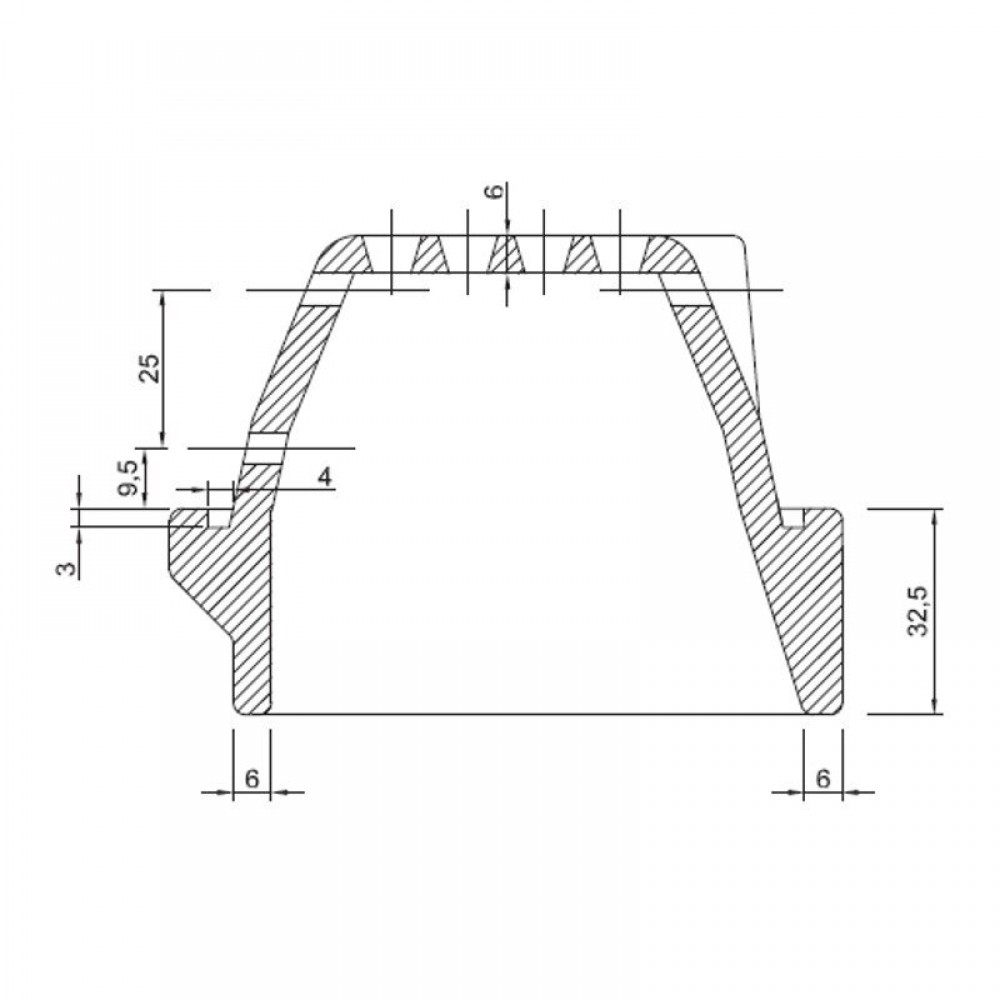 Valurauta pellettitakan polttokori, 165 x 106mm | Palotilan | Pellettitakan varaosat |