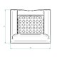 Valurauta pellettitakan polttokori, 118 x 99mm | Palotilan | Pellettitakan varaosat |