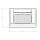 Valurauta pellettitakan polttokori, 136 x 92mm | Palotilan | Pellettitakan varaosat |