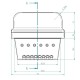 Valurauta pellettitakan polttokori, 136 x 92mm | Palotilan | Pellettitakan varaosat |