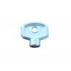 Avain manuaaliselle ilmanpoistolaitteelle | Asennus | Patterit |