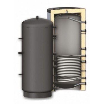 Buffer Tank Sunsystem, Model PR 800, Capacity 800L, One heat exchange coil Vessel - Tuotevertailu