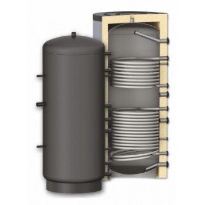 Buffer Tank Sunsystem, Model PR2 800, Capacity 800L, Two heat exchanging coils Vesse; - Tuotevertailu
