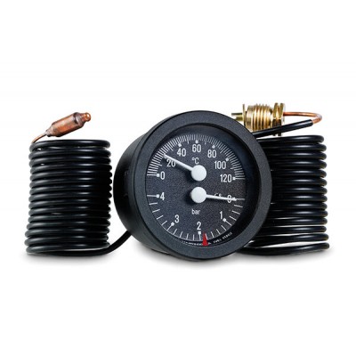 Capillary thermomanometer Cewal, Thermoplastic case - Tuotevertailu
