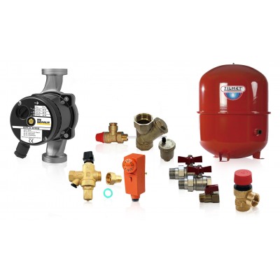 Hydraulic kit for closed type central heating system - Tuotevertailu