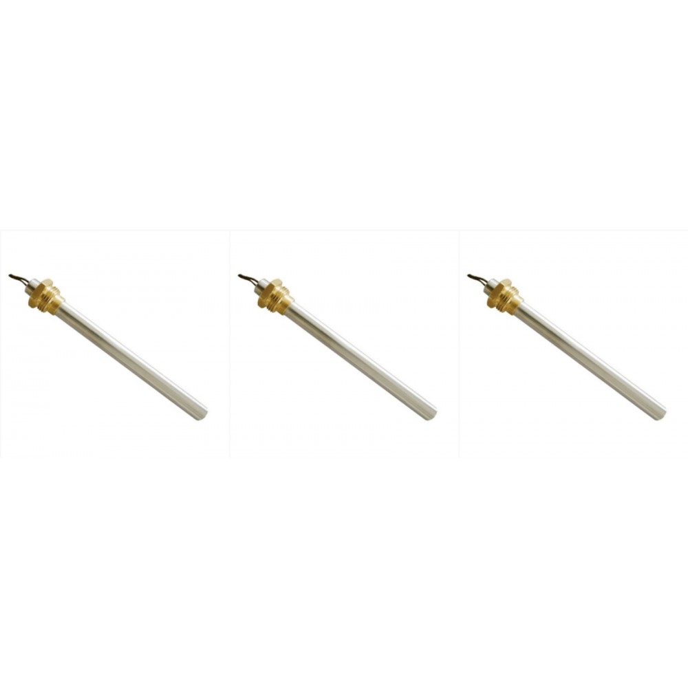 Pellettiuunien sytytin pellettitakkoihin MCZ, RED ja muille, kokonaispituus 148mm, 350W - x3 | Pellettitakan Sytyttimet | Pellettitakan varaosat |