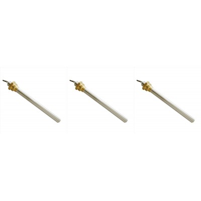 Pellettiuunien sytytin pellettitakkoihin MCZ, RED ja muille, kokonaispituus 148mm, 350W - x3 - Pellettitakan Sytyttimet
