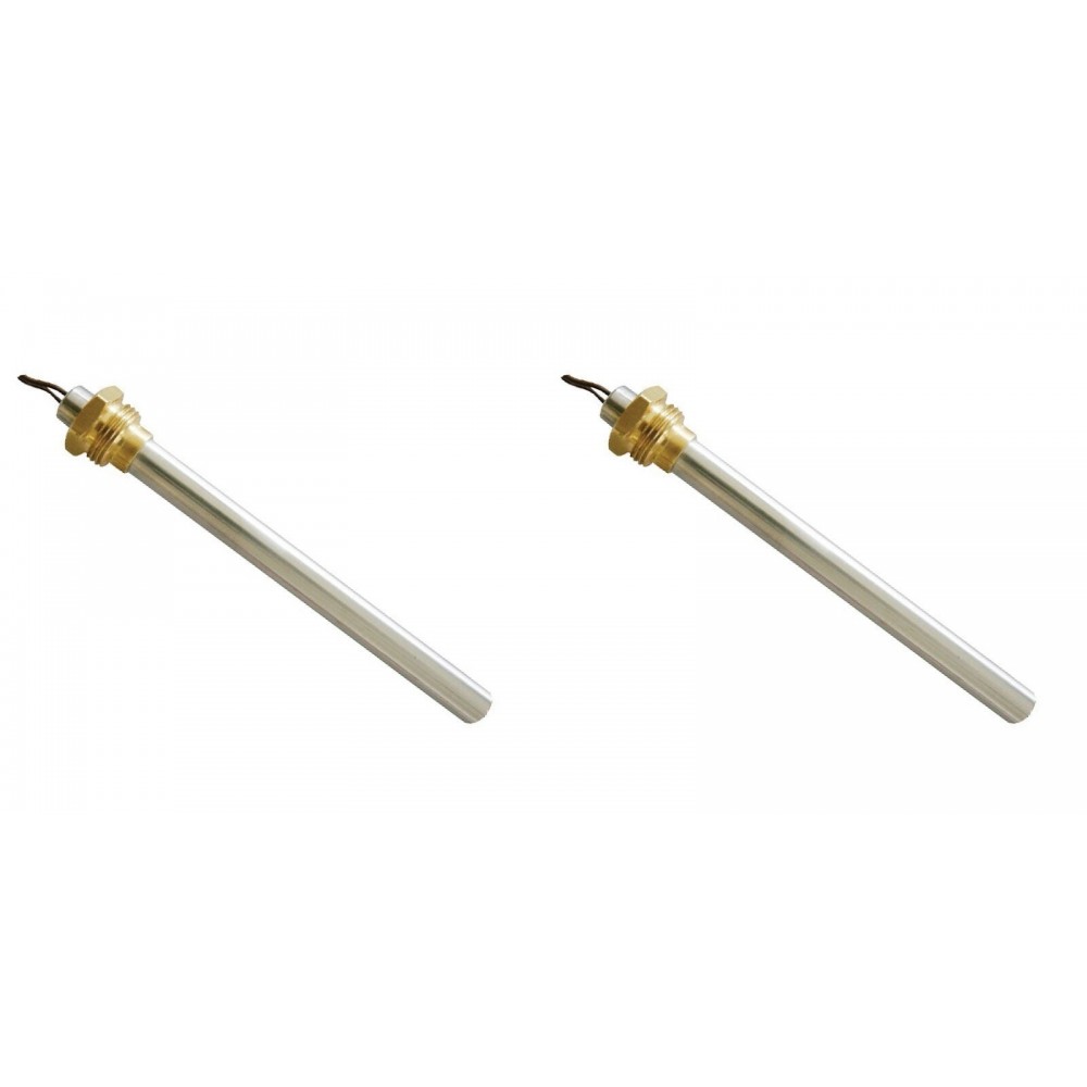 Pellettiuunien sytytin pellettitakkoihin Ecoteck, Ravelli ym, kokonaispituus 167mm, 250W - x2 | Pellettitakan Sytyttimet | Pellettitakan varaosat |