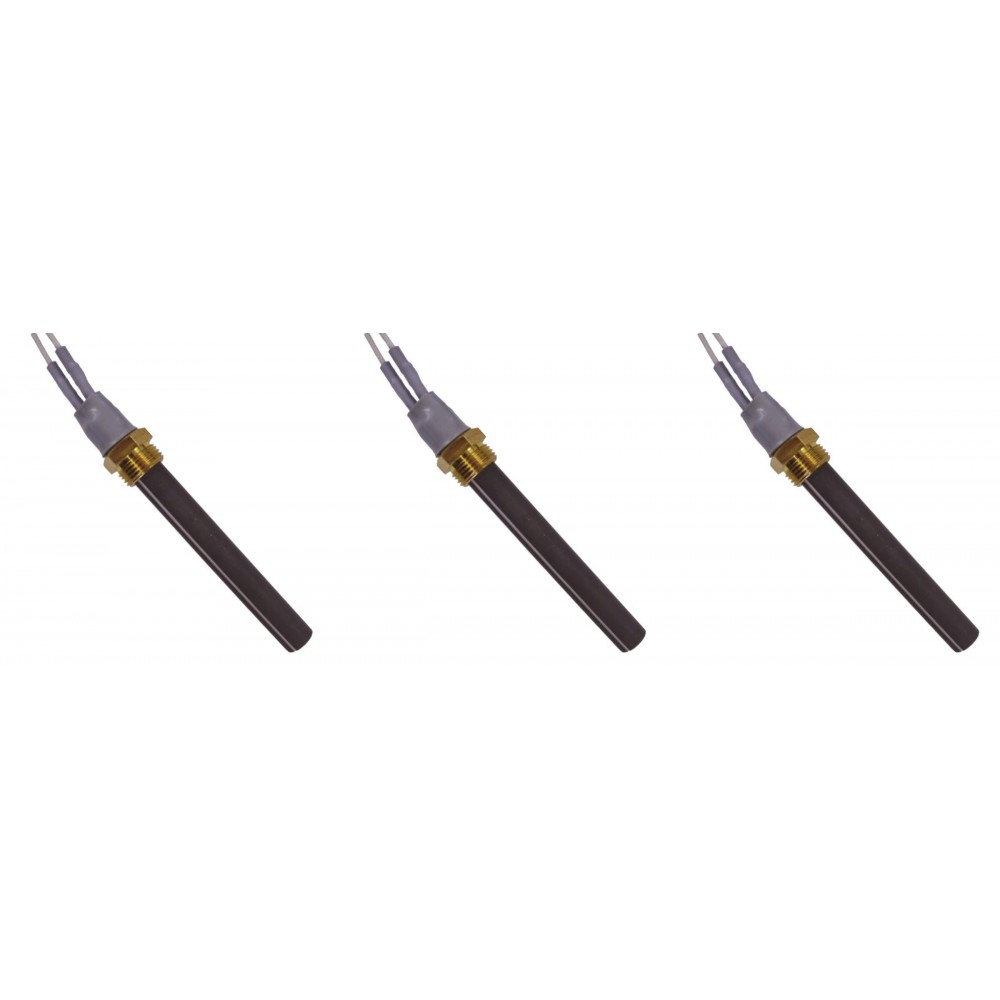 Keraaminen pellettiuunien sytytin La Nordica, Ecoteck, Karmek One, Ravelli ym., kokonaispituus 94mm, 300W - x3 | Pellettitakan Sytyttimet | Pellettitakan varaosat |