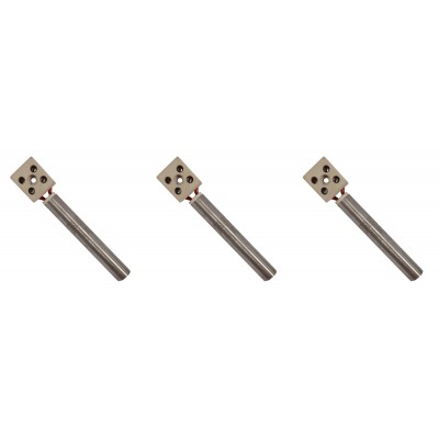 Pellettiuunien sytytin pellettitakkoihin Eurofiamma, Arce ym, pituus 80mm, 250W - x3 - Pellettitakan Sytyttimet