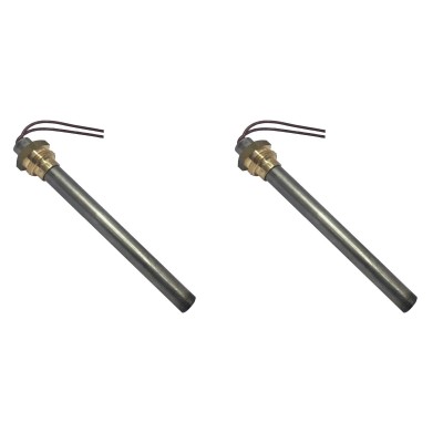 Pellettiuunien sytytin pellettitakkoihin Ecoteck, Ravelli ym, kokonaispituus 114mm, 250W - x2 - Pellettitakan Sytyttimet