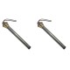 Pellettiuunien sytytin pellettitakkoihin Ecoteck, Ravelli ym, kokonaispituus 114mm, 250W - x2 | Pellettitakan Sytyttimet | Pellettitakan varaosat |