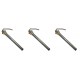 Pellettiuunien sytytin pellettitakkoihin Ecoteck, Ravelli ym, kokonaispituus 114mm, 250W - x3 | Pellettitakan Sytyttimet | Pellettitakan varaosat |