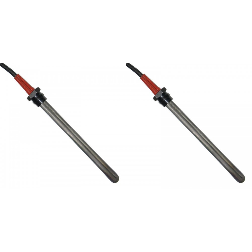 Pellettiuunien sytytin pellettitakkoihin Palladio ym, kokonaispituus 145mm, 250W - x2 | Pellettitakan Sytyttimet | Pellettitakan varaosat |