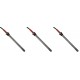 Pellettiuunien sytytin pellettitakkoihin Palladio ym, kokonaispituus 145mm, 250W - x3 | Pellettitakan Sytyttimet | Pellettitakan varaosat |