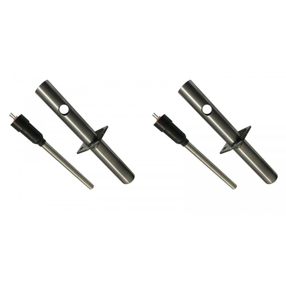 Pellettiuunien sytytin pellettitakkoihin Enviro ilmakanavaputkella, kokonaispituus 153mm, 230W - x2 | Pellettitakan Sytyttimet | Pellettitakan varaosat |