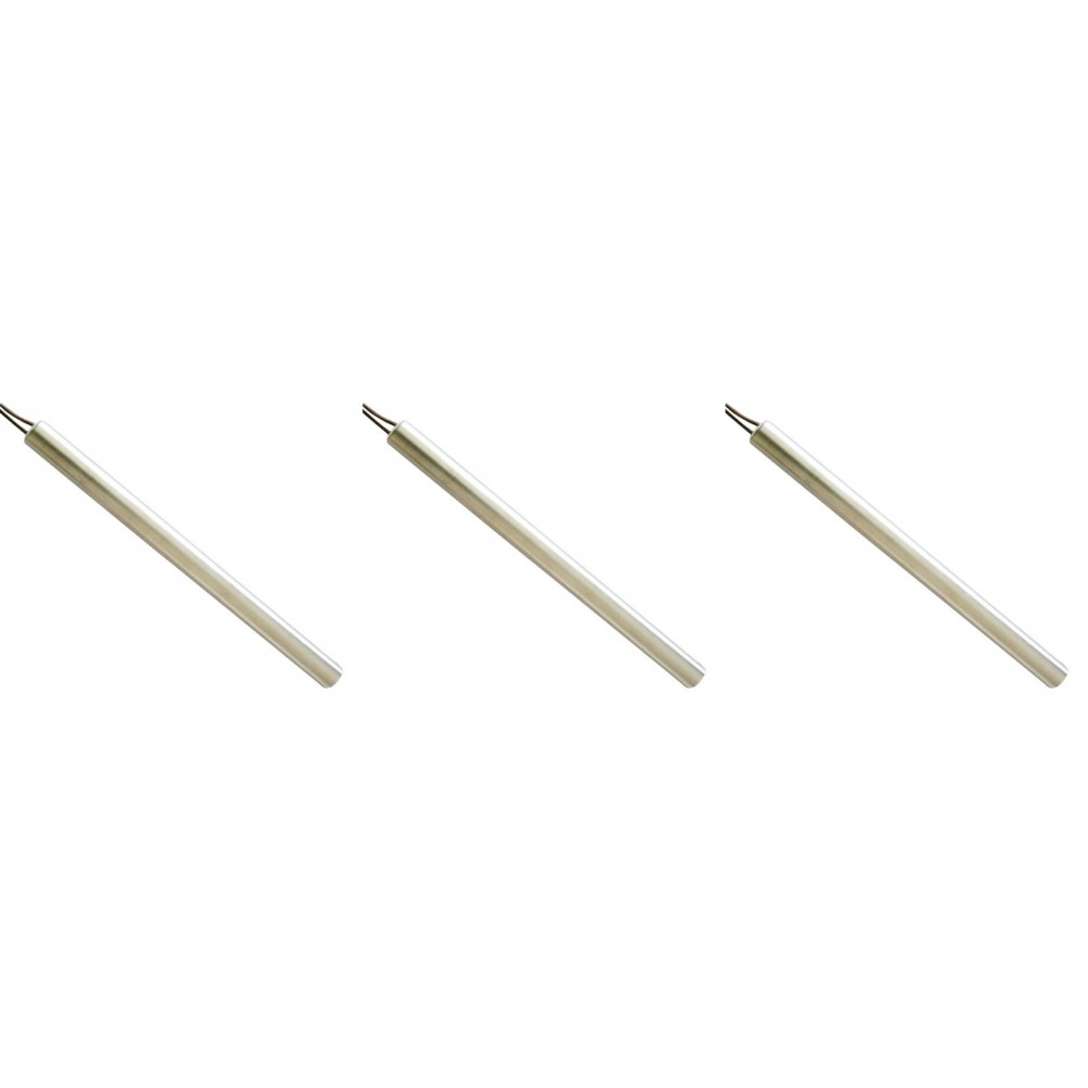 Pellettiuunien sytytin pellettitakkoihin La Nordica ym, kokonaispituus 185mm, 400W - x3 | Pellettitakan Sytyttimet | Pellettitakan varaosat |