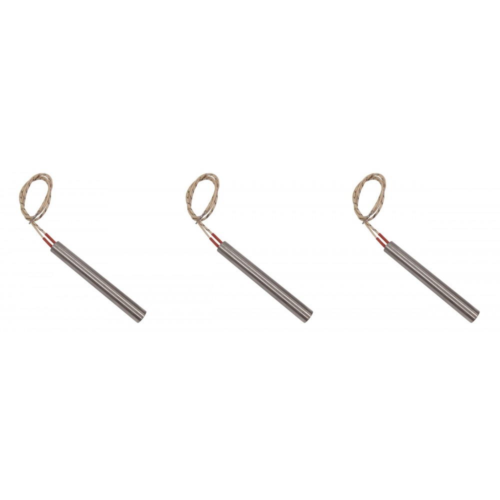 Pellettiuunien sytytin pellettitakkoihin Arce, Cadel, Eurofiamma, Eurosteack ym, kokonaispituus 101mm, 300W - x3 | Pellettitakan Sytyttimet | Pellettitakan varaosat |