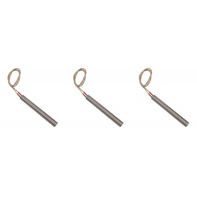 Pellettiuunien sytytin pellettitakkoihin Arce, Cadel, Eurofiamma, Eurosteack ym, kokonaispituus 101mm, 300W - x3 - Erikoistarjouksia