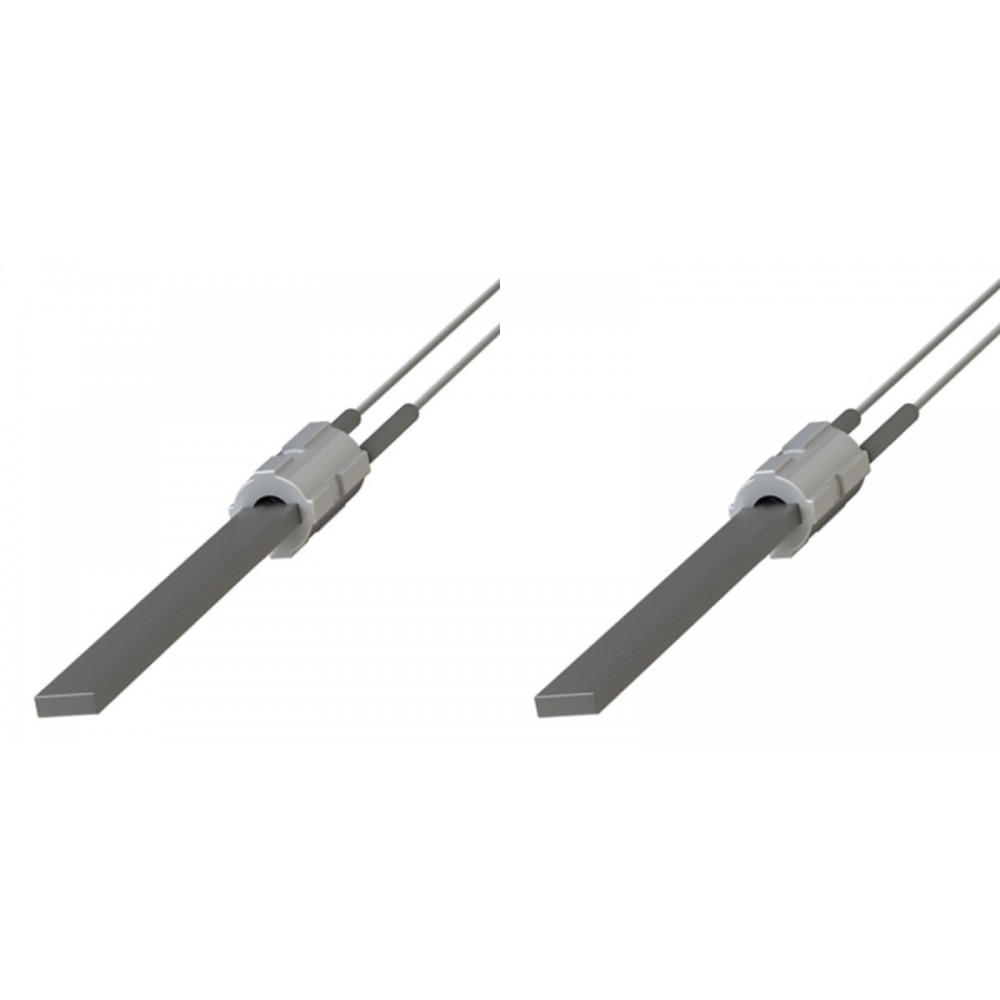 Pellettiuunien sytytin mustalla kvartsikristallilla pellettitakkoihin Eco Spar, BURNiT, Palazzetti, Ravelli, MCZ ja muut, kokonaispituus 122mm, 300W - x2