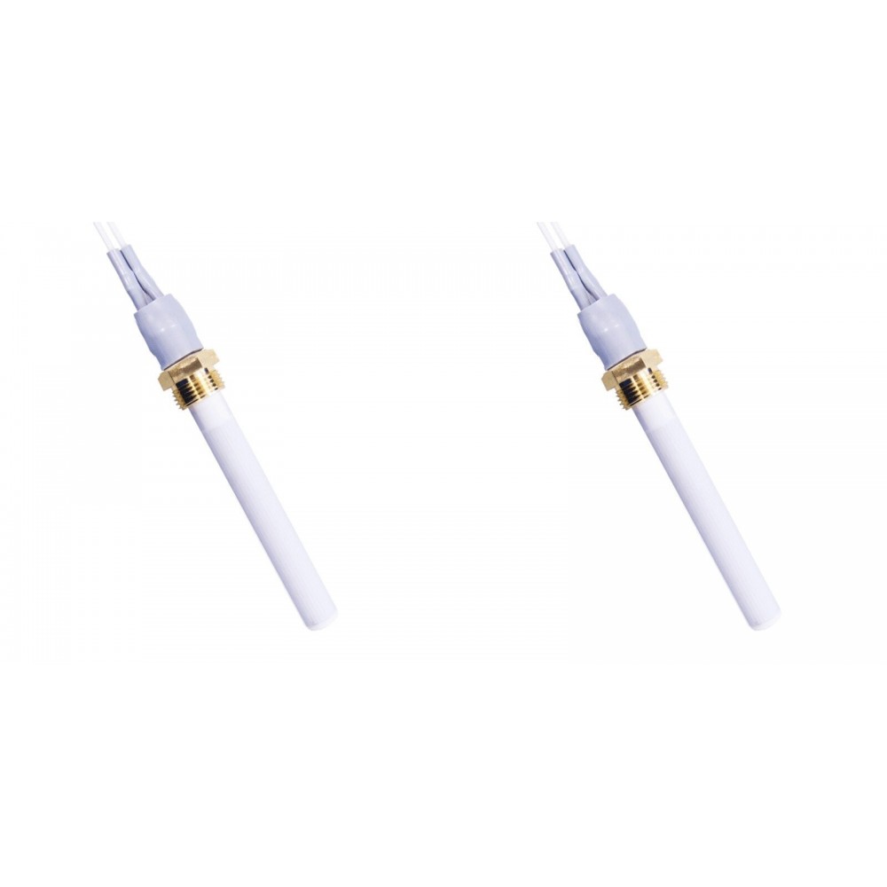 Keraaminen pellettiuunien sytytin Eco Spar, BURNiT, Warmflow, Adler, AMG, Ecoteck ja muut, kokonaispituus 88mm, 250W - x2 | Pellettitakan Sytyttimet | Pellettitakan varaosat |