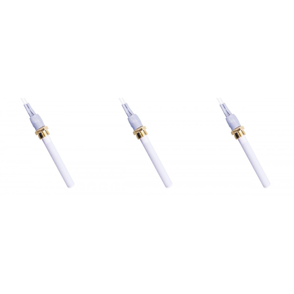 Keraaminen pellettiuunien sytytin Eco Spar, BURNiT, Warmflow, Adler, AMG, Ecoteck ja muut, kokonaispituus 88mm, 250W - x3