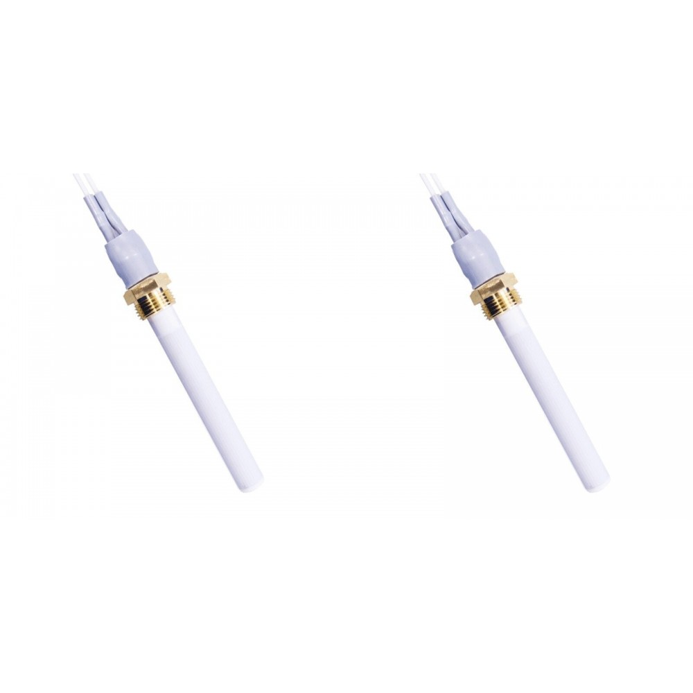 Keraaminen pellettiuunien sytytin Eco Spar, BURNiT, Warmflow, Adler, AMG, Ecoteck ja muut, kokonaispituus 88mm, 250W - x2 | Pellettitakan Sytyttimet | Pellettitakan varaosat |