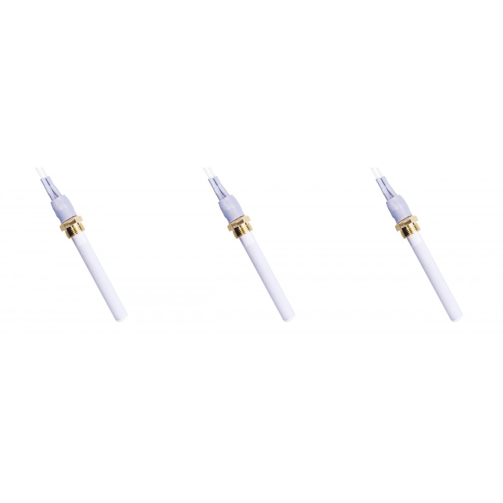 Keraaminen pellettiuunien sytytin Eco Spar, BURNiT, Warmflow, Adler, AMG, Ecoteck ja muut, kokonaispituus 88mm, 250W - x3 | Pellettitakan Sytyttimet | Pellettitakan varaosat |