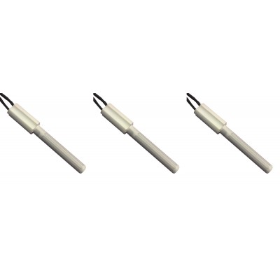 Keraaminen pellettiuunien sytytin Eco Spar, BURNiT, Ashley, Adler, AMG, Piazzetta ja muut, kokonaispituus 102mm, 250W - x3 - 