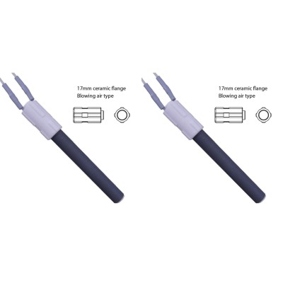 Keraaminen pellettiuunien sytytin BURNiT, Palazzetti ym, kokonaispituus 113mm, 260W - x2 - 